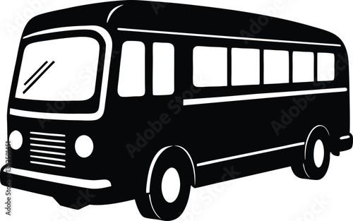 vector illustration of a bus