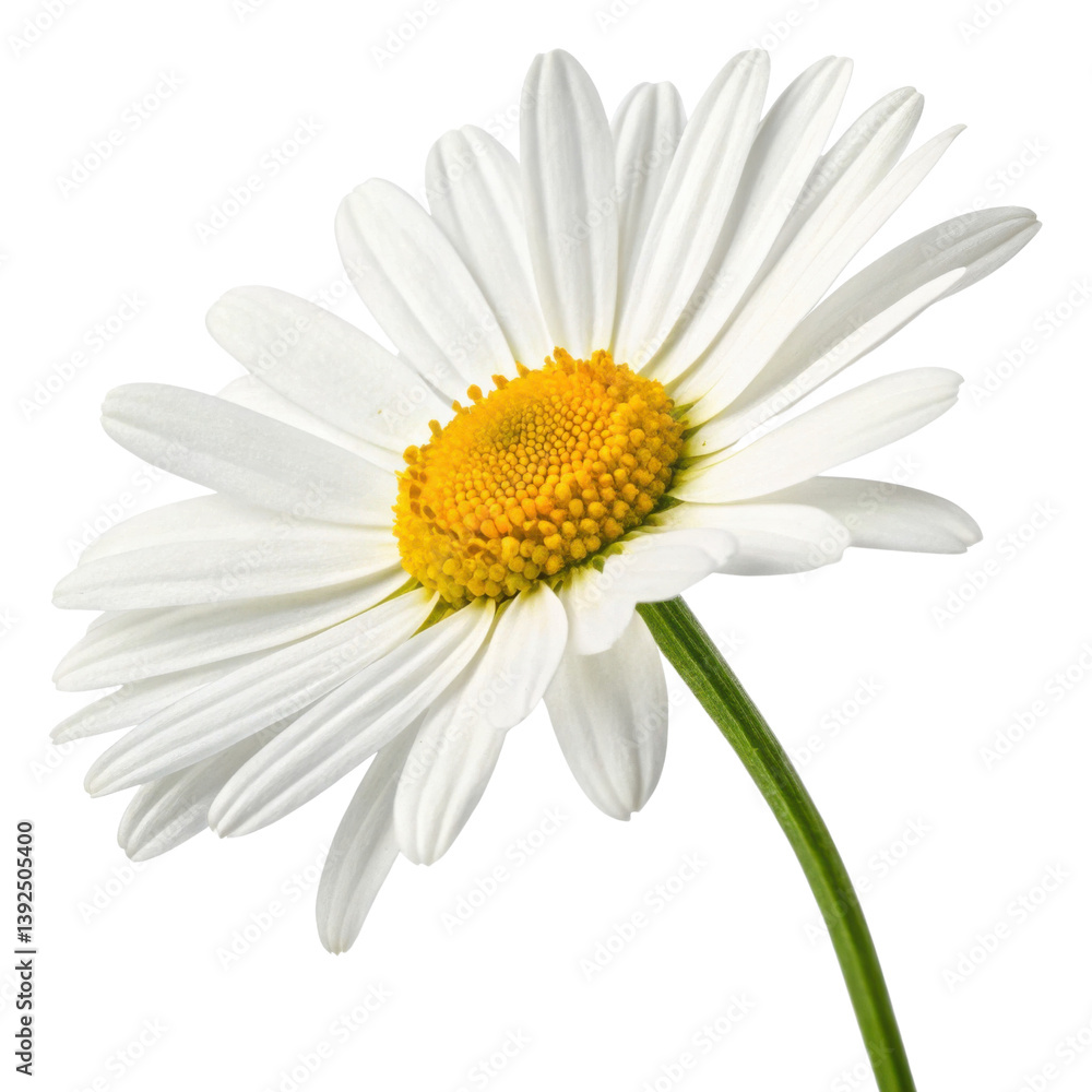 beautiful white daisy flower with vibrant yellow center, showcasing its delicate petals beautiful white daisy flower with vibrant yellow center, showcasing its delicate petals
