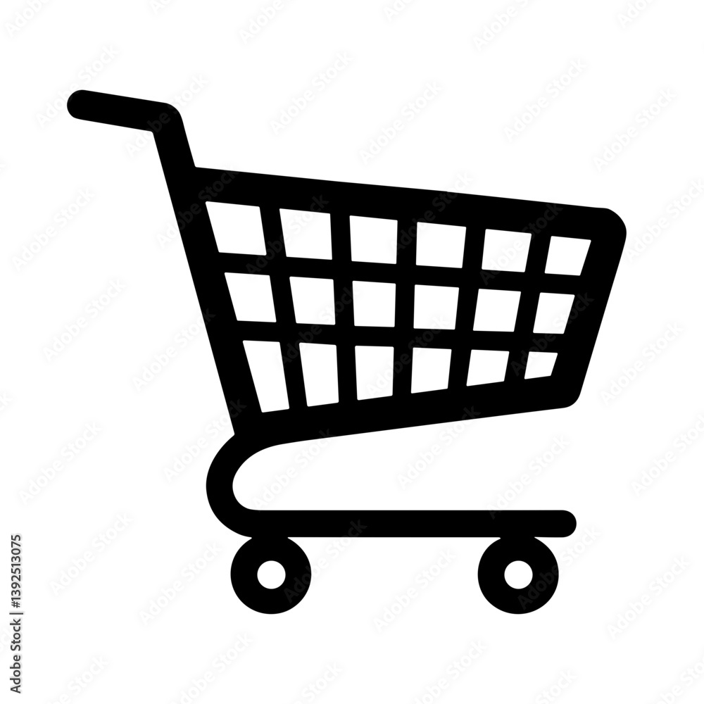 shopping cart vector icon shopping cart vector icon