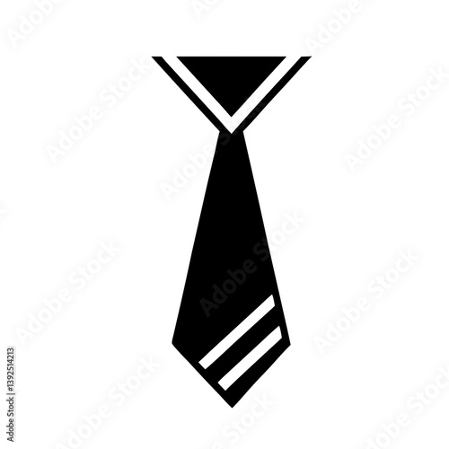 Simple Black And White Tie Icon Symbolizing Business And Formal Attire Free Download Simple Black And White Tie Icon Symbolizing Business And Formal Attire - GFXLoad