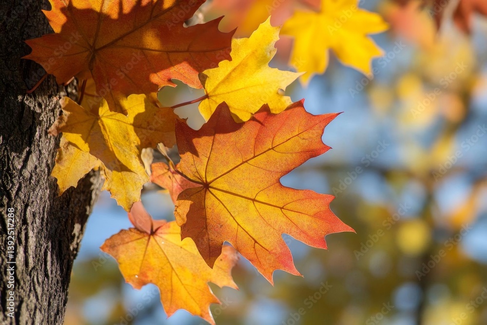 Vibrant Autumn Leaves: A Colorful Display of Fall Foliage, Trees, and Nature's Beauty Vibrant Autumn Leaves: A Colorful Display of Fall Foliage, Trees, and Nature's Beauty