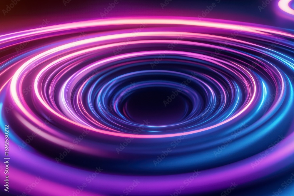 Colorful Swirling Light Patterns in Abstract Motion Design Colorful Swirling Light Patterns in Abstract Motion Design