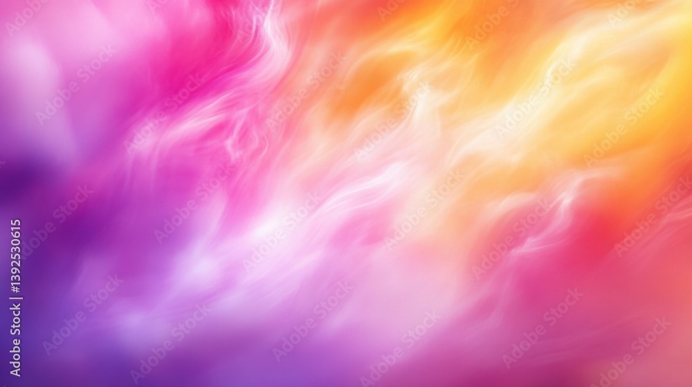Vibrant, flowing abstract with gradients of purple, pink, and golden yellow, creating a luminous, energetic effect Vibrant, flowing abstract with gradients of purple, pink, and golden yellow, creating a luminous, energetic effect
