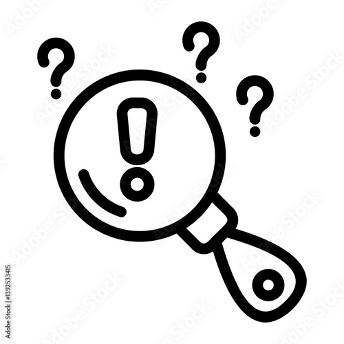 problem search icon