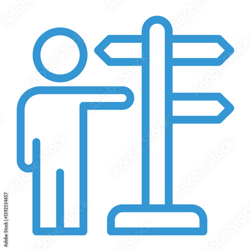 mentoring and career guidance icon