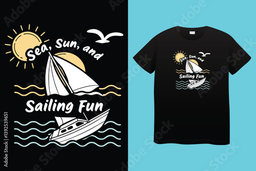 Life is Better At the Lake. T-shirt design. Vector Illustration.