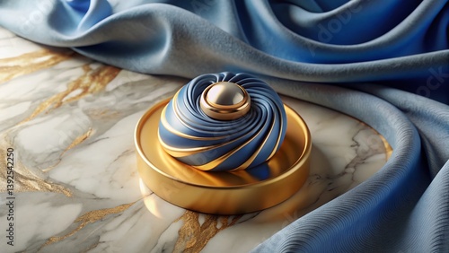 Luxury Air Freshener on Marble: Clean & Clinical Macro Photography