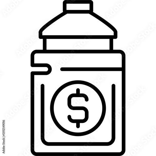 Jar Icon Vector Element