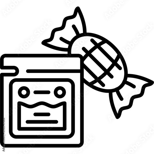 Wrapper Icon Vector Element