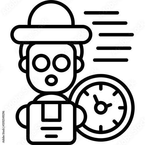 Express Icon Vector Element