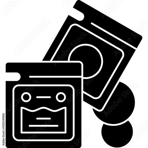 Sachet Icon Vector Element