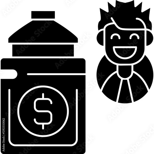 Jar Icon Vector Element