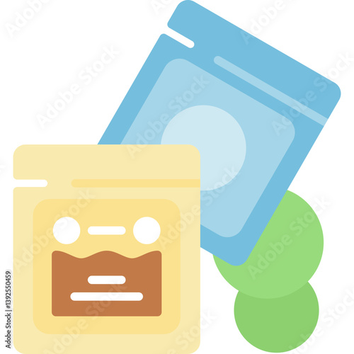 Sachet Icon Vector Element