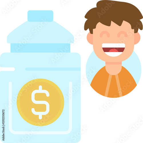 Jar Icon Vector Element