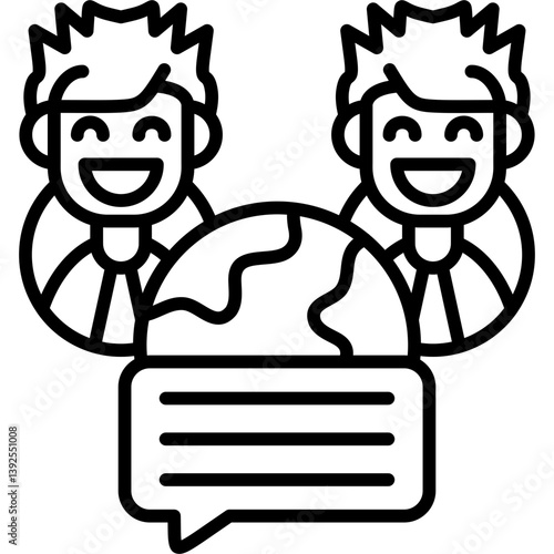 Consultant Icon Vector Element