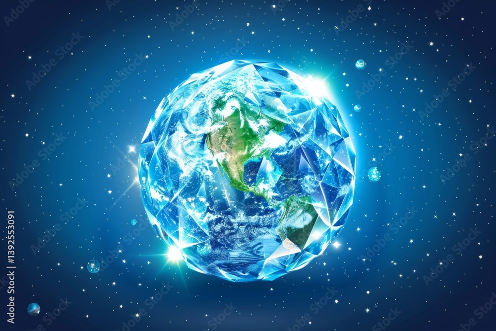 Earth as a Precious Gem Earth as a Precious Gem