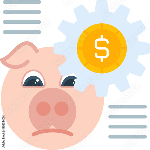 Monetary Icon Vector Element