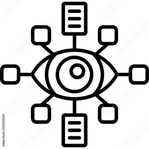 Vision Icon Vector Element