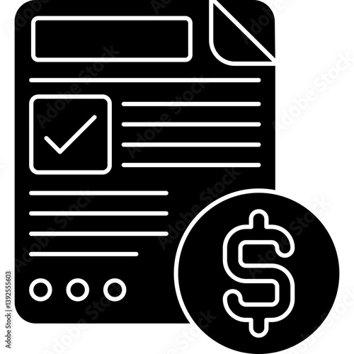 Agreement Icon Vector Element