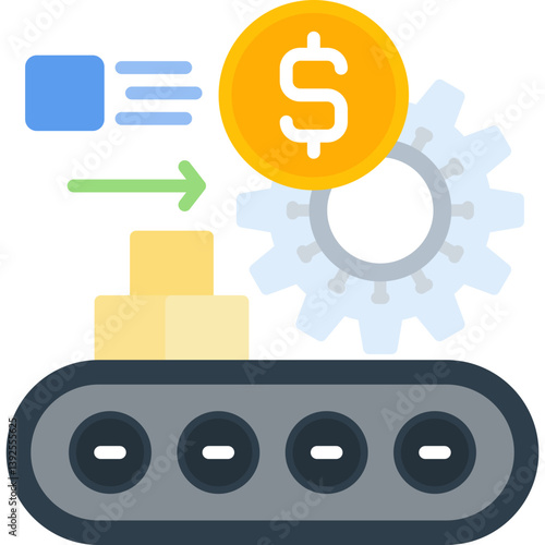 Production Icon Vector Element