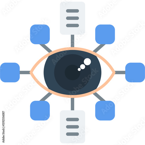 Vision Icon Vector Element