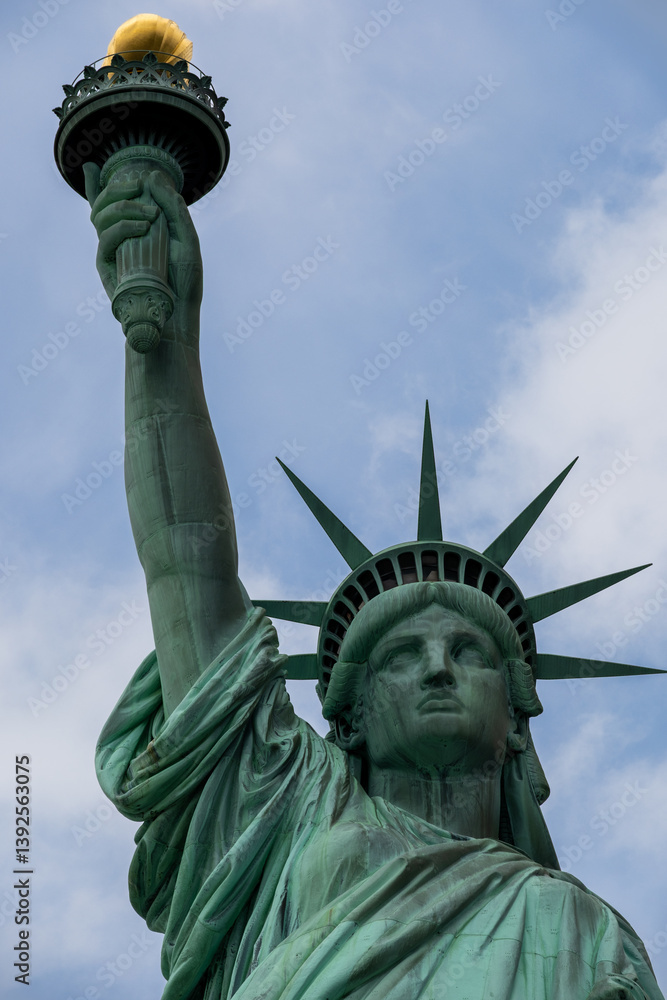 Fototapeta premium Statue de la liberté portrait