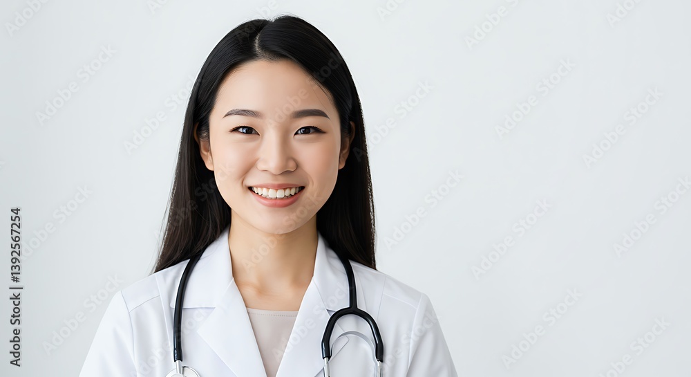 Confident Smile, Caring Heart: A Portrait of a Doctor AI Generated Confident Smile, Caring Heart: A Portrait of a Doctor AI Generated