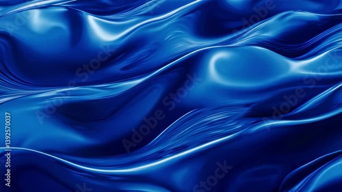 Wallpaper Mural Blue Flowing Abstract Background
 Torontodigital.ca