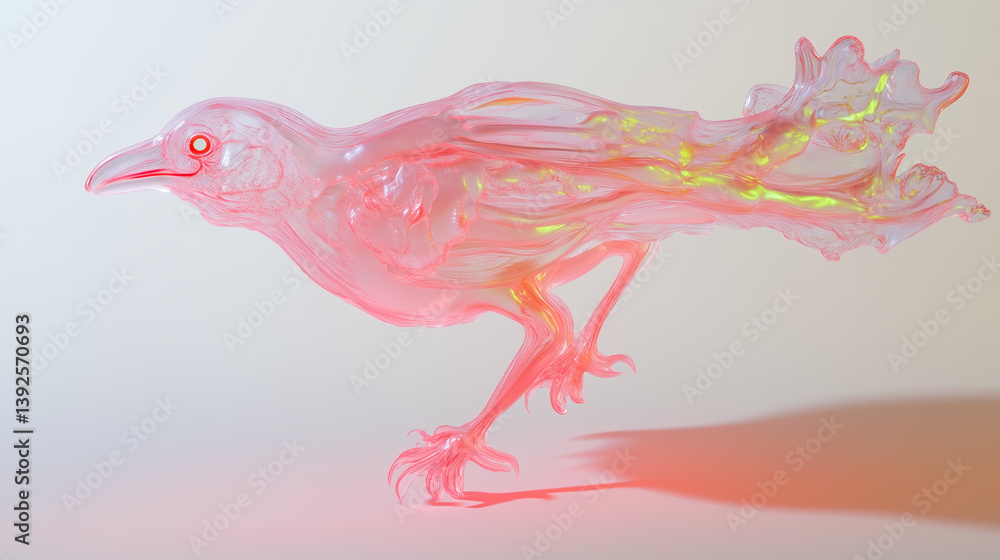 Obraz premium fragile bird