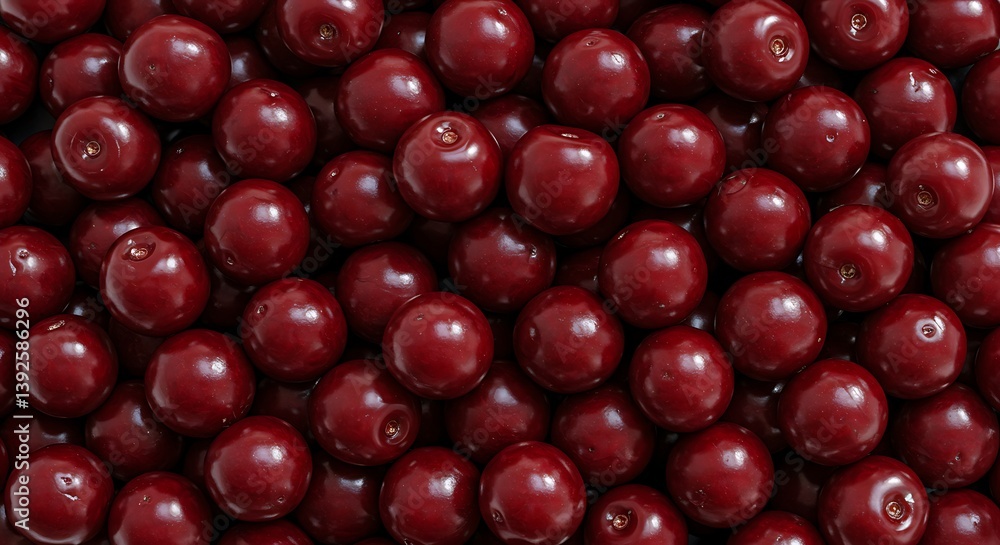 Close-Up of Ripe Red Cherries: A Bountiful Harvest AI Generated Close-Up of Ripe Red Cherries: A Bountiful Harvest AI Generated