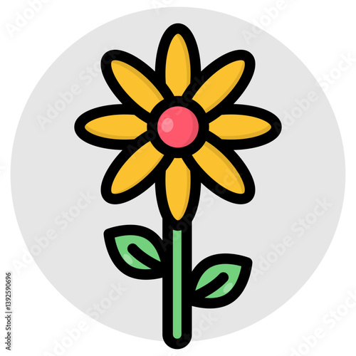 An eye catching design of flower