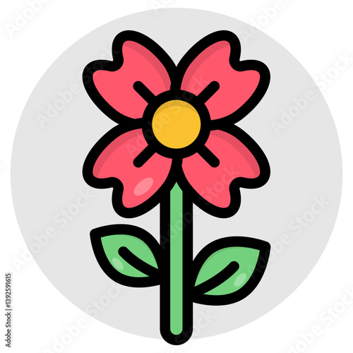 An eye catching design of flower