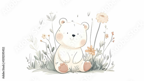 drawing cute cartoons illustration