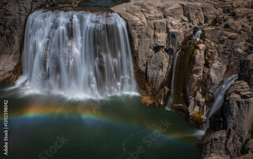 Rainbow under Shoshone Falls