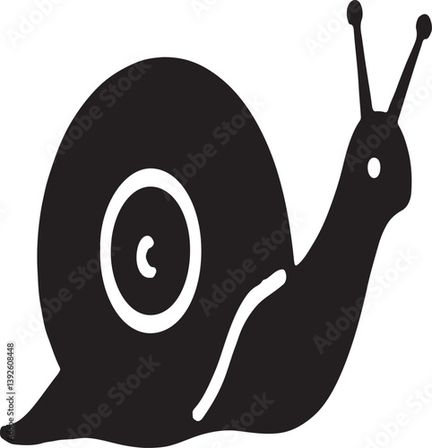 snail silhouette  victor eps design