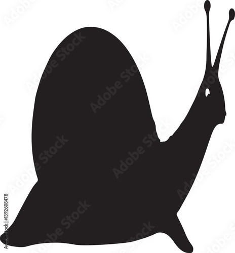 snail silhouette  victor eps design