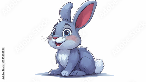 bunny rabbit cartoon drawing illustration