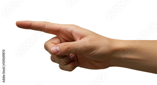 Foto Isolated Pointing Hand
