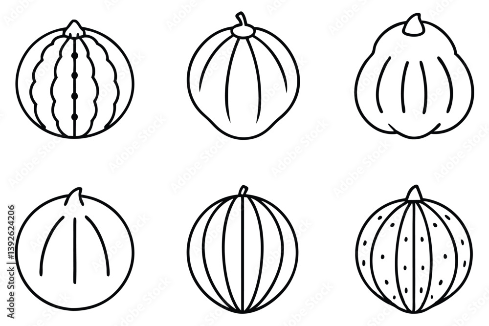 Pumelo Line Art Creative Interpretation of Unique Tropical Fruit Shap Pumelo Line Art Creative Interpretation of Unique Tropical Fruit Shap