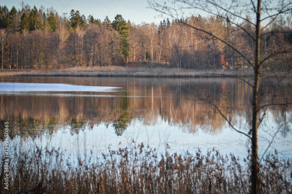 Scenic view of a lake Scenic view of a lake