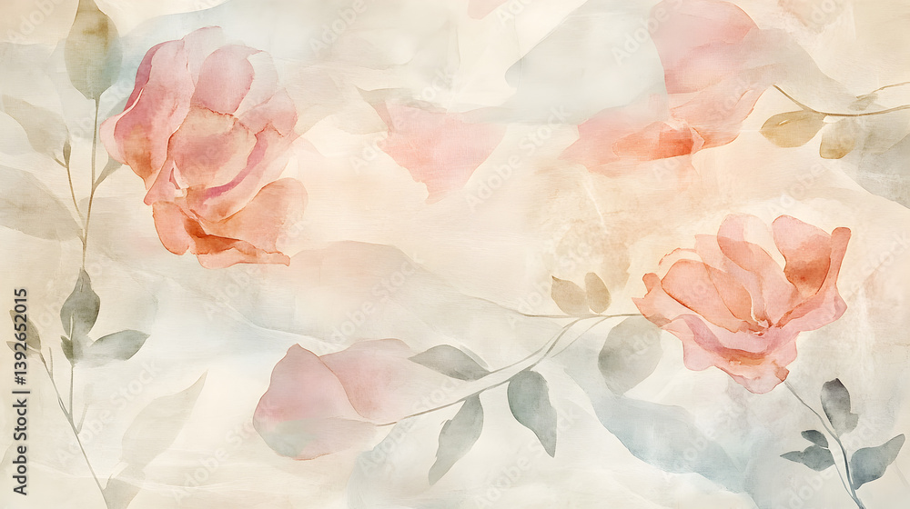 pastel watercolor background with muted tones and delicate textures pastel watercolor background with muted tones and delicate textures