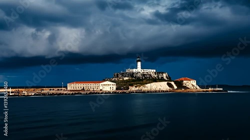 Video of Alcatraz prison.