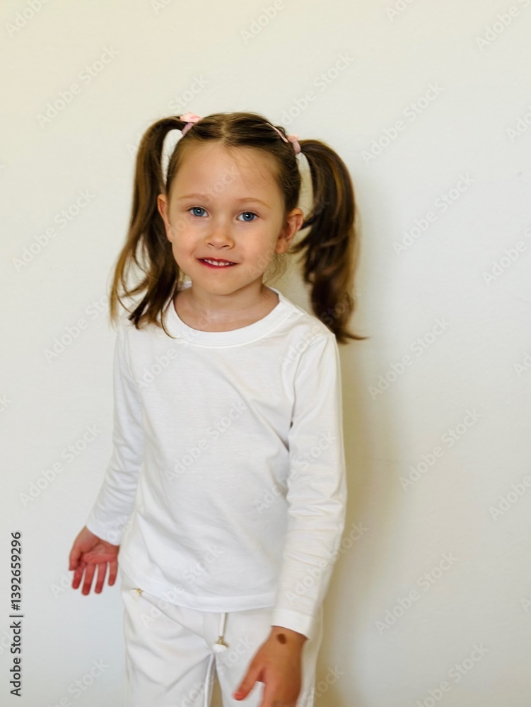 portrait of a little girl with blue eyes portrait of a little girl with blue eyes