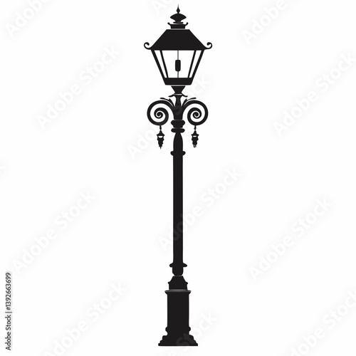 old street lamp