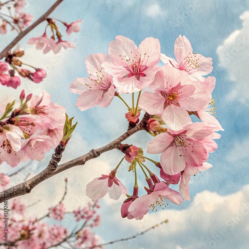 pink cherry blossom