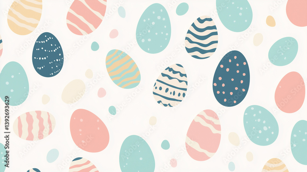 seamless easter eggs pattern seamless easter eggs pattern