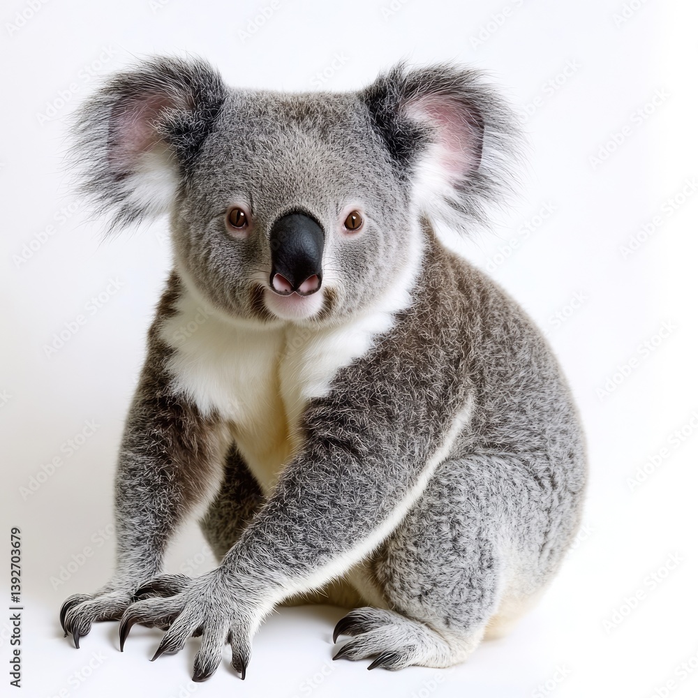 Naklejka premium Adorable koala portrait