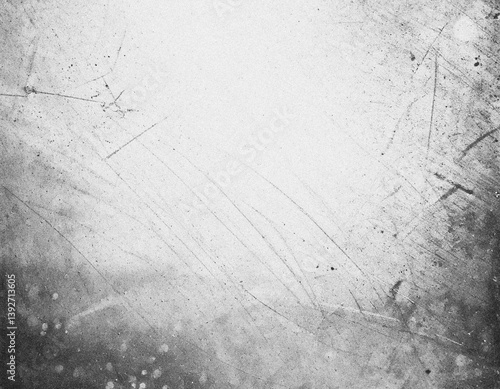 Grainy abstract background with metallic black and white texture