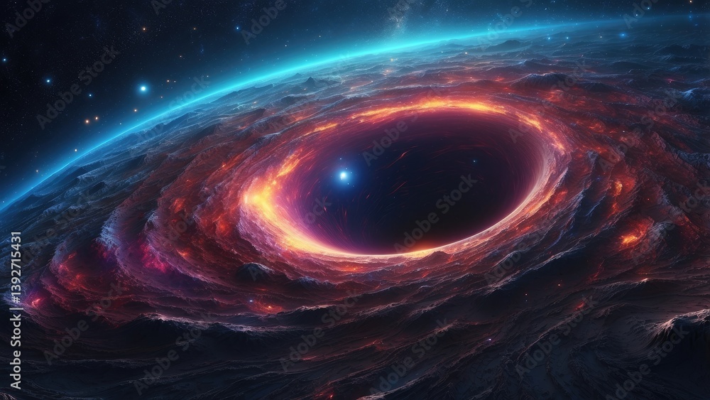 a view of a spiral shaped object in the sky above the earth, apocalypse hurricane storm, cloud vortex a view of a spiral shaped object in the sky above the earth, apocalypse hurricane storm, cloud vortex