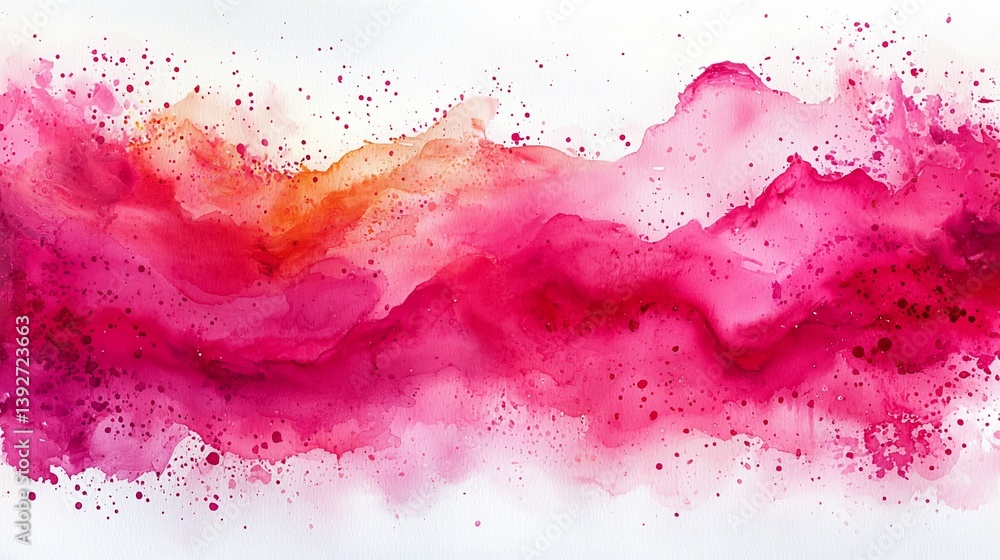 Abstract watercolor wash, vibrant hues Abstract watercolor wash, vibrant hues
